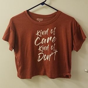 "Kind of Care Kind of Don't" Crop